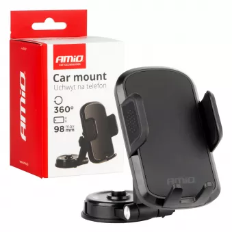 Support de voiture pour téléphone, cockpit rotatif à 360° - AMIO 04137