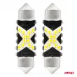 Ampoules LED CANBUS Festoon C5W 12SMD 2016 39mm Blanc 12V 24V - AMIO 04237 - Visuel 2