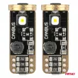 Ampoules LED CANBUS T10 W5W 3SMD 3838 Blanc 12V 24V - AMIO 04246 - Visuel 2