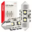 Ampoules LED CANBUS Festoon C5W 2SMD 3838 31mm Blanc 12V 24V - AMIO 04247 - Visuel 1