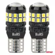 Ampoules LED CANBUS T10 W5W 27SMD 2016 Blanc 12V 24V - AMIO 04258 - Visuel 2