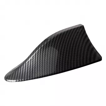 Antenne de voiture universelle type aileron de requin carbone AMIO 04156