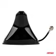 Antenne de voiture universelle de type aileron de requin AMIO 04157 - Visuel 2