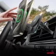 Support voiture pour téléphone pour grille d'aération et tableau de bord avec chargeur sans fil Qi2 15W AMIO 04180 - Visuel 3