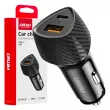 Chargeur de voiture QC+PD 38W USB-A + USB-C - AMIO 04283 - Visuel 1