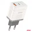 Chargeur secteur Quick Charge GaN 30W USB-A + USB-C - AMIO 04286 - Visuel 2