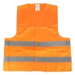 Gilet de sécurité réfléchissant orange avec certificat XXXL - AMIO 03986 - Visuel 1