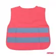 Gilet de sécurité réfléchissant enfant rose AMIO 03987 - Visuel 3