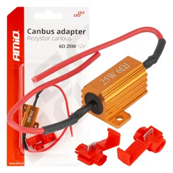 Résistance CANBUS pour ampoules LED 6Ω 25W - AMIO 04092