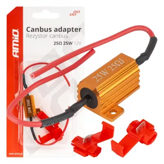 Résistance CANBUS pour ampoules LED 25Ω 25W - AMIO 04093