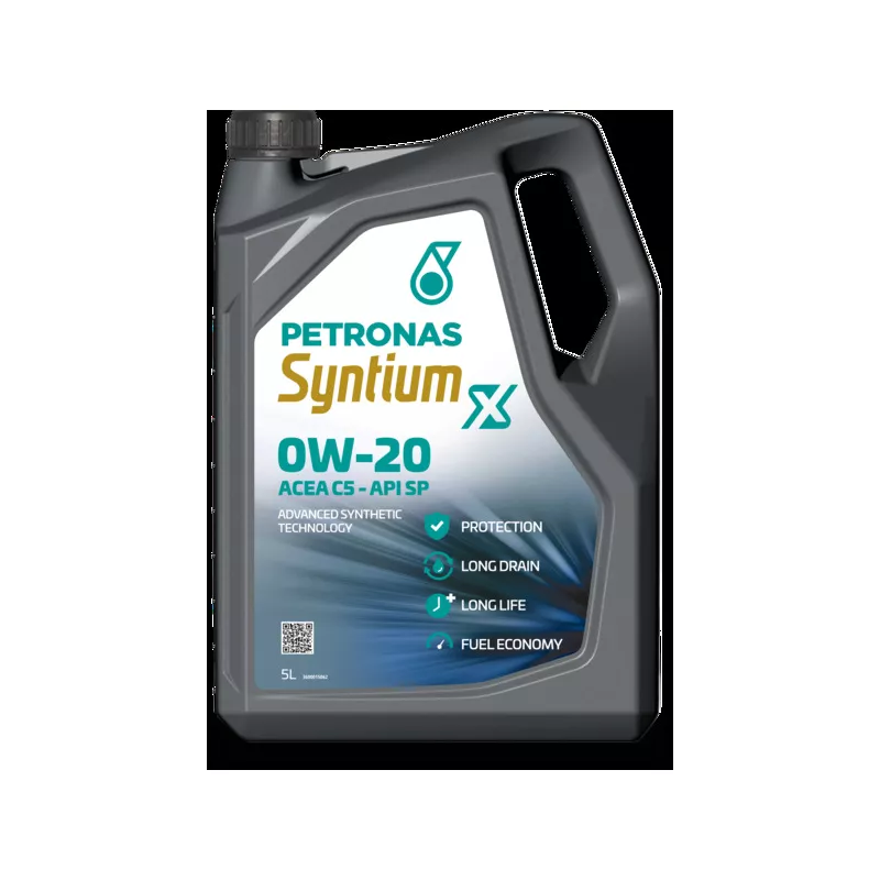 Huile moteur 0W-20 SYNTIUM X C5 – 5L PETRONAS 70980M12EU
