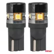 Ampoules LED CANBUS T10 W5W 5SMD 3030 Blanc 12V 24V - AMIO 04239 - Visuel 2