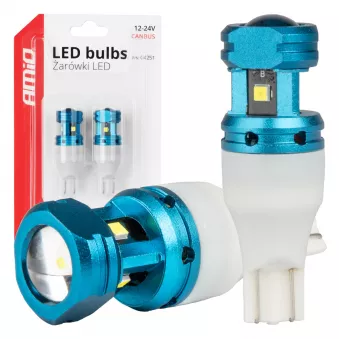 Ampoules LED CANBUS T15 W16W 4SMD 1860XS Blanc 12V 24V - AMIO 04251