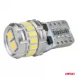 Ampoules LED CANBUS T10 W5W 16SMD 2SMD 3014 3030 Blanc 12V 24V - AMIO 04260 - Visuel 3