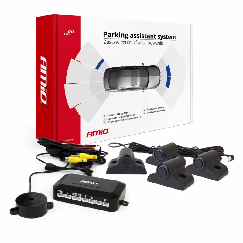 Ensemble de capteurs pour caméra et écran LCD TRUCK 19mm - AMIO 04073