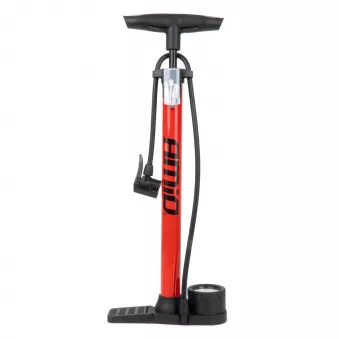 Pompe à main métallique avec manomètre MINI PU08 AMIO 04343