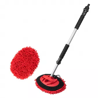 Brosse télescopique en microfibre à flux pour le lavage de voiture 67-100 cm - AMIO 04342