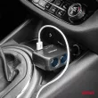 Répartiteur de prise allume-cigare avec chargeur 2x USB-A 1x USB-C 12V 24V 100W 180° AMIO 04357 - Visuel 2