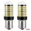 Ampoules LED CANBUS BA15S P21W R10W R5W 600LM 144SMD blanches 12V 24V - AMIO 04473 - Visuel 2