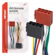Connecteur femelle ISO CCA 5A 12V - AMIO 04444 - Visuel 1