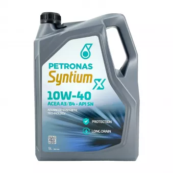 Huile moteur 10W-40 SYNTIUM X – 5L PETRONAS 70984M12EU