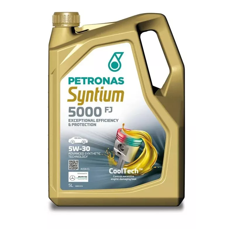 Huile moteur 5W-30 SYNTIUM 5000 FJ – 5L PETRONAS 70542M12EU
