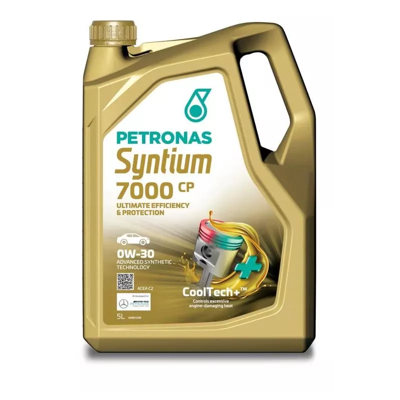 Huile moteur 0W-30 SYNTIUM 7000 CP – 5L PETRONAS 70701M12EU