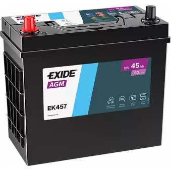 Batterie de démarrage Start & Stop EXIDE EK457