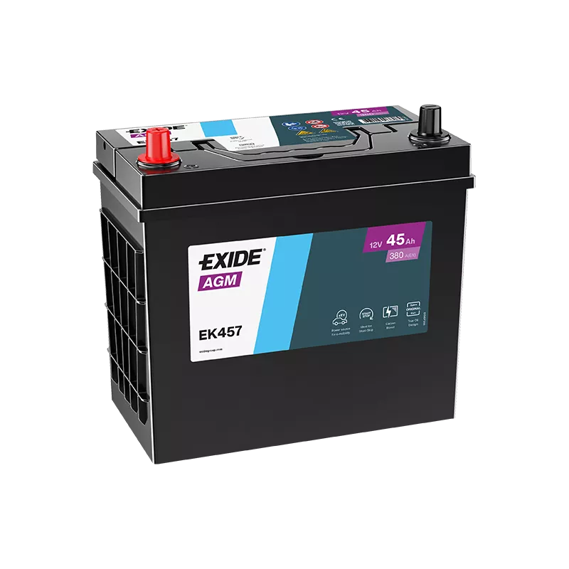 Batterie de démarrage Start & Stop EXIDE EK457