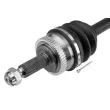 Arbre de transmission avant droit TEKNÖR NPW-HY-651 - Visuel 3