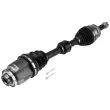 Arbre de transmission avant droit TEKNÖR NPW-HY-662 - Visuel 1