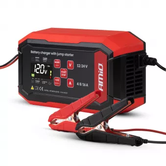 Redresseur numérique avec assistance au démarrage AGM GEL STD LFP MAX 16A 12V 24V PRO - AMIO 04529
