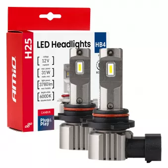 Ampoules LED pour voiture série H25 CANBUS HB4 9006 12V 31W - AMIO 04715
