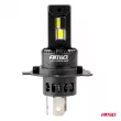 Ampoules LED voiture série F25 PRO BLACK FULL CANBUS H4 H19 70W 12V 24V - AMIO 04719 - Visuel 2
