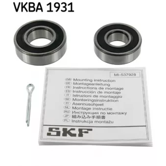 Roulement de roue arrière SKF