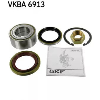 Roulement de roue avant SKF VKBA 6913