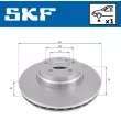 Jeu de 2 disques de frein avant SKF VKBD 80812 V1 - Visuel 2