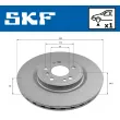 Jeu de 2 disques de frein avant SKF VKBD 81183 V1 - Visuel 2