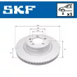 Jeu de 2 disques de frein avant SKF VKBD 81215 V1 - Visuel 2