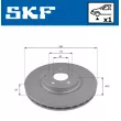 Jeu de 2 disques de frein avant SKF VKBD 81217 V1 - Visuel 2