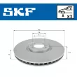 Jeu de 2 disques de frein avant SKF VKBD 81219 V1 - Visuel 2