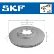 Jeu de 2 disques de frein avant SKF VKBD 81293 V1 - Visuel 1