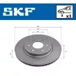 Jeu de 2 disques de frein avant SKF VKBD 81313 V1 - Visuel 1