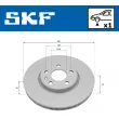 Jeu de 2 disques de frein avant SKF VKBD 81400 V1 - Visuel 1