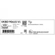 Jeu de 2 disques de frein avant SKF VKBD 90615 V1 - Visuel 2