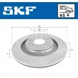 Jeu de 2 disques de frein avant SKF VKBD 90919 V1 - Visuel 2