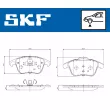 Jeu de 4 plaquettes de frein avant SKF VKBP 81301 - Visuel 2