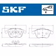 Jeu de 4 plaquettes de frein avant SKF VKBP 81314 - Visuel 2