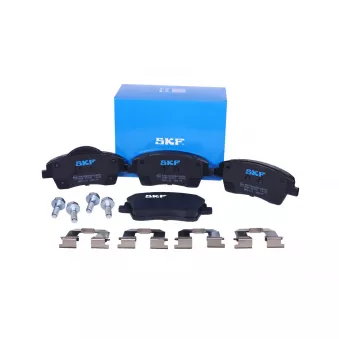 Jeu de 4 plaquettes de frein avant SKF VKBP 81316