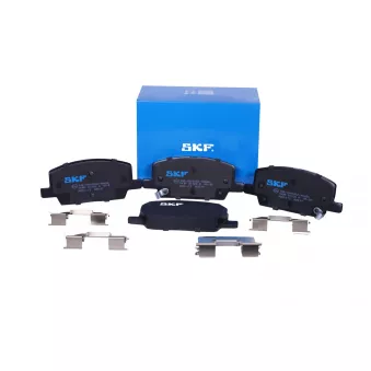 Jeu de 4 plaquettes de frein avant SKF VKBP 81325 A